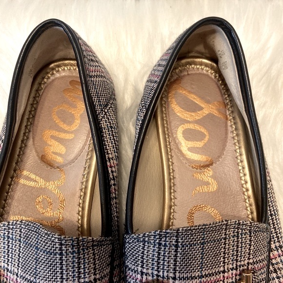Sam Edelman Lioe Plaid Buckled Loafers Size 5.5 - Picture 5 of 10